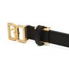 DakS Black Dd Gold Buckle Women S Belt Dbbe6e770bk