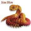 3D-printede Dyr Leketøy Flerleddet Bevegelig Dinosaur Slange Fidget Leketøy Voksne Autisme Stresslindrende Leker Skrivebordsdekor Barn Gave