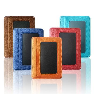 New Thin PU Leather Mini Wallet Slim Bank Credit Card Holder 5 Card Slots Men's Business Small ID Case For Man Purse Cardholder