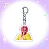 Witch Hunter Keychain Acrylic Anime Pendant Holder Vivid Character Expression Keychain Bag Accessory
