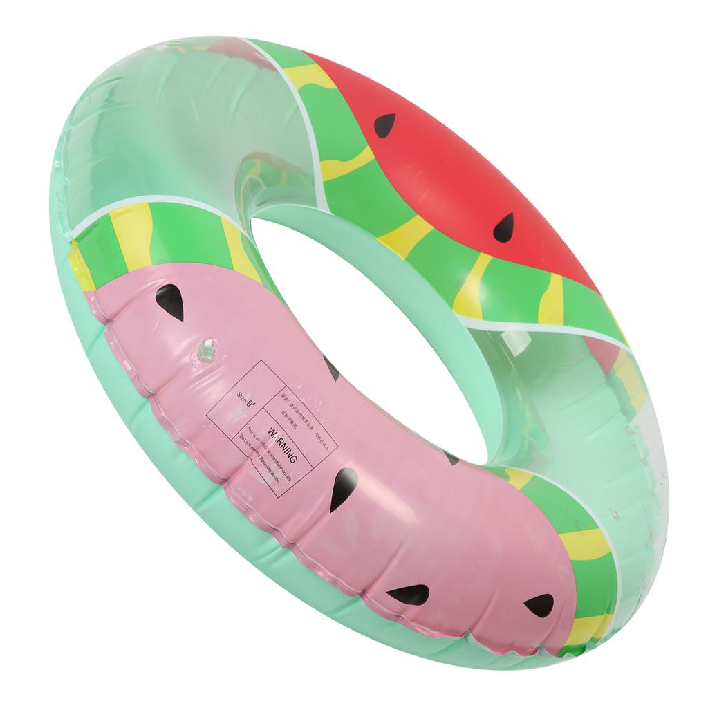 Summer Inflatable Swimming Ring Pool Float Tube Round Shaped Swim Ring for Adults
