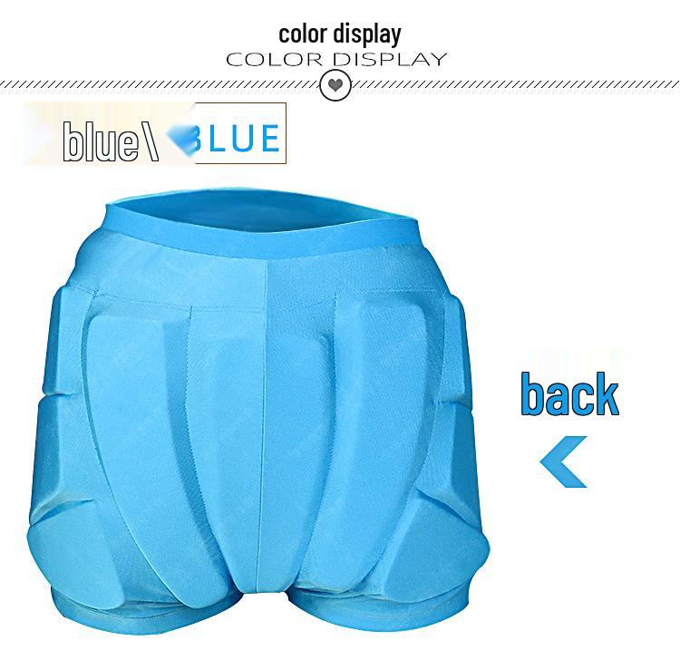 Kids' Lycra Elastic Ski & Skate Protective Shorts