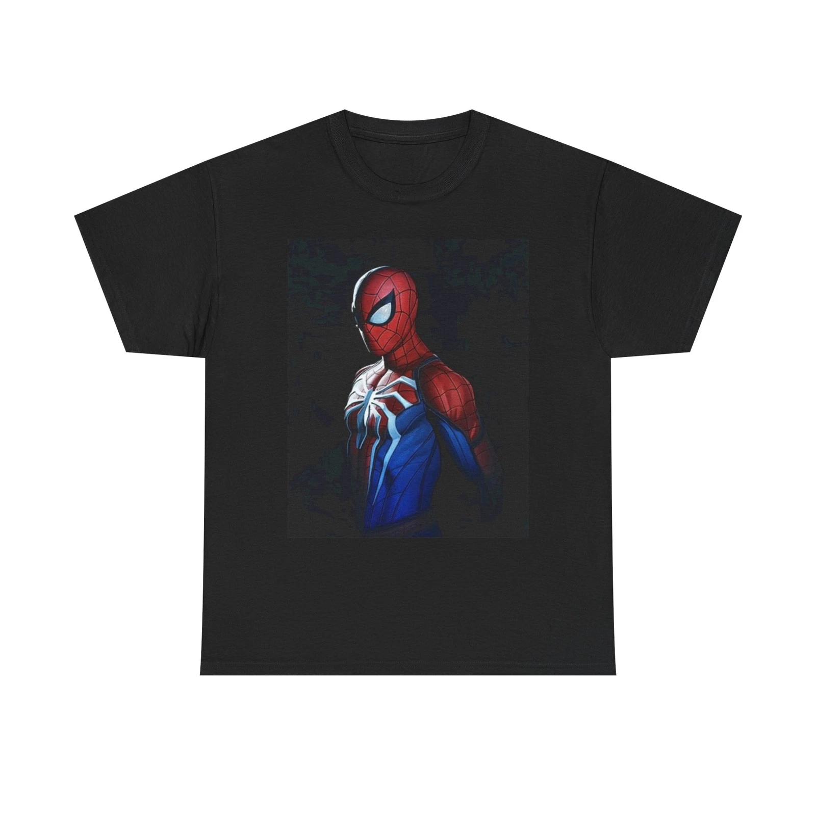 Men s and Women s T-shirts Spiderman Graphic XXXXL