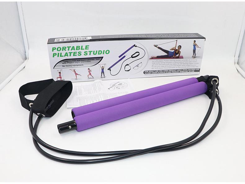 Barra Pilates Banda Elastica Yoga Espansore Pettorale - Barra per Fitness e Allenamento della Forza