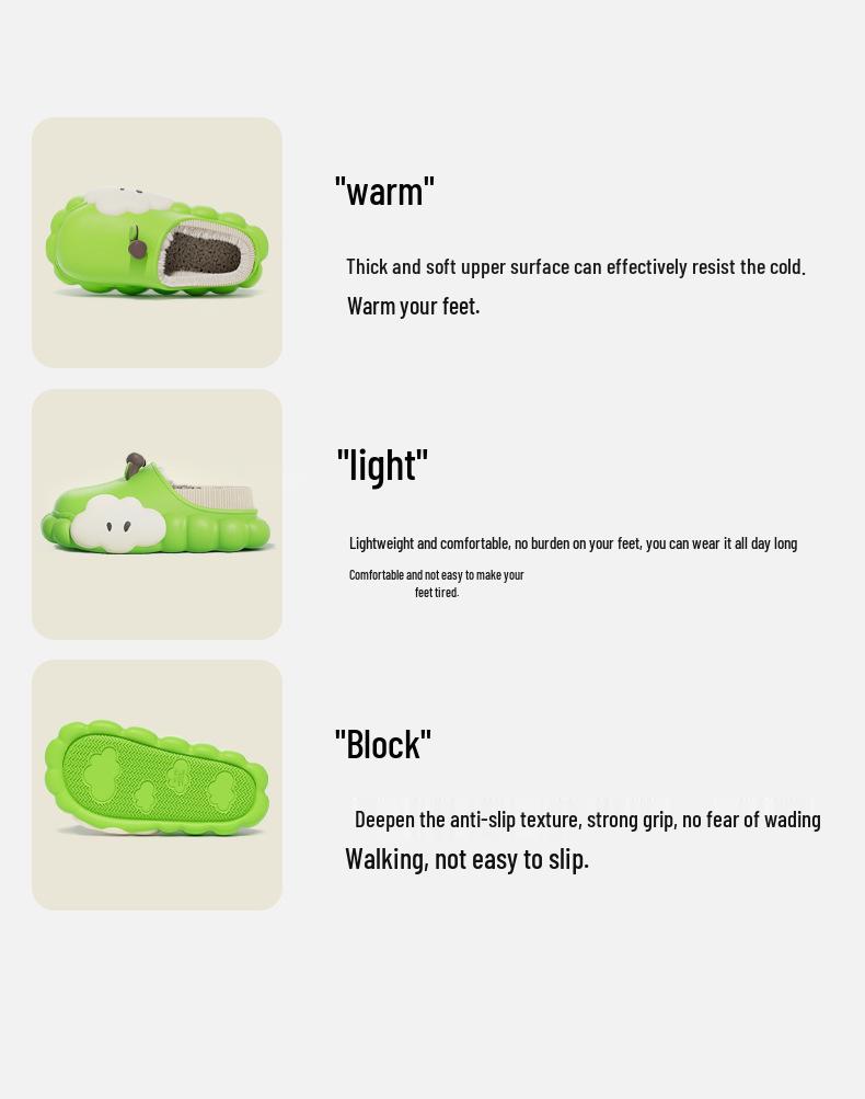 Women's Summer 2025 Cloud-Feel Non-Slip Indoor Slippers