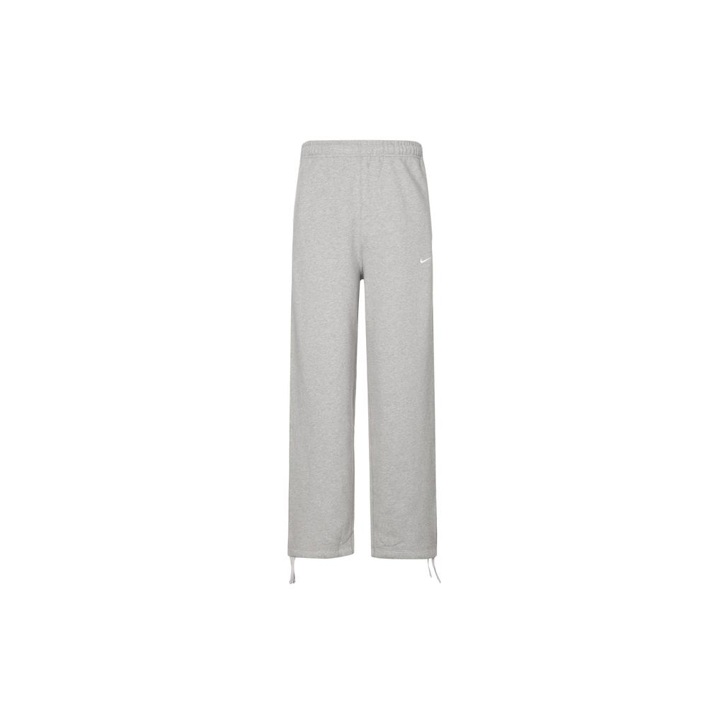 Nike Sportswear Swoosh Men's Open-Hem Fleece Pants Gray FN3343-063