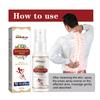 20g Gelenkschmerzspray Lindert Schmerzen im Lendenbereich, Nacken, Schulter, Bein und Knie Revitalisiert Sehne und Knochen Massagepflege