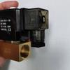 Válvula Solenoide de Alta Pressão de Água e Ar 80bar 2 Vias 1/4 3/8 1/2 BSP 12V 24V CC AC220V Normalmente Fechada Ação Direta Válvula de Latão