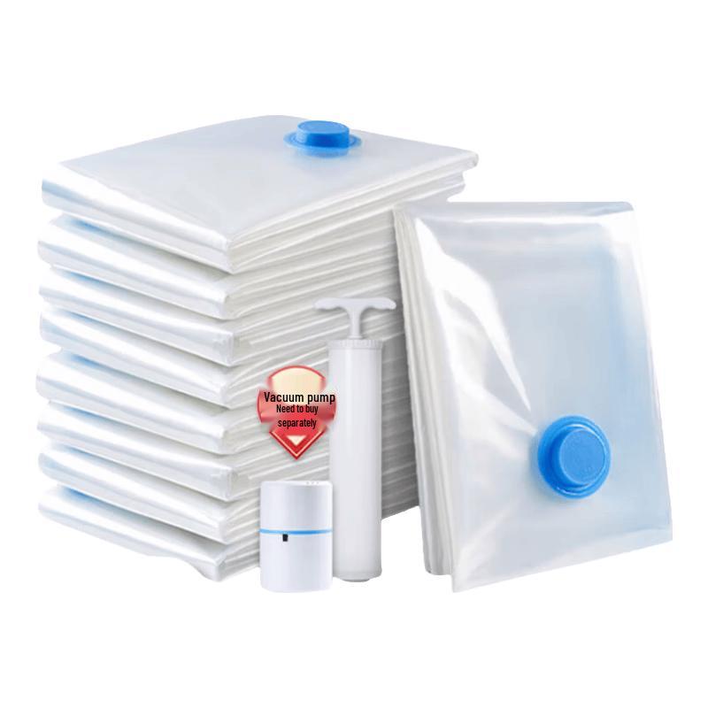 Vacuum Compression Storage Bag Set with Electric Pump