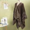 Quelle Fabrik Premium Sense Retro Muster Schal Umhang Damen Outdoor Xinjiang Reise Winddichter Schal Strickjacke