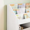 Kids Shelf Glossy White 72.5 X 29.5 X 69 Cm Particleboard