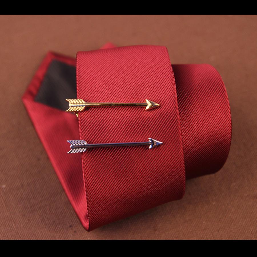 Herren Krawattenklammer - Schnurrbart, Schwarze Feder & Anker Designs verfügbar