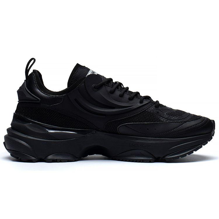 Li Ning CF Fabric Synthetic Leather Star Journey Theme Show Style Shock Absorption Non-Slip Wear-Resistant Low-Top Sports Casual Shoes AGLS147-4