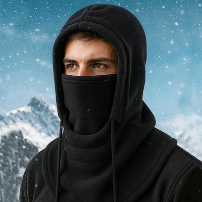 Fashion Polar Fleece Winter Hat Warm Windproof Balaclava Full Face Ski Mask Caps Cycling