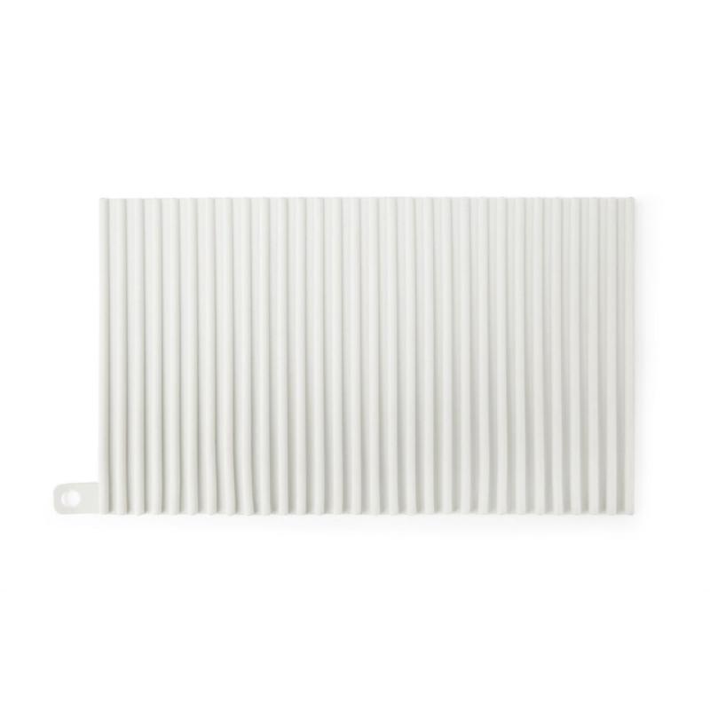 Коврик для сушки горшков многоцелевой гибкий Tpr кухонные принадлежности силиконовый дренажный коврик простой рабочий стол кухонные принадлежности белый