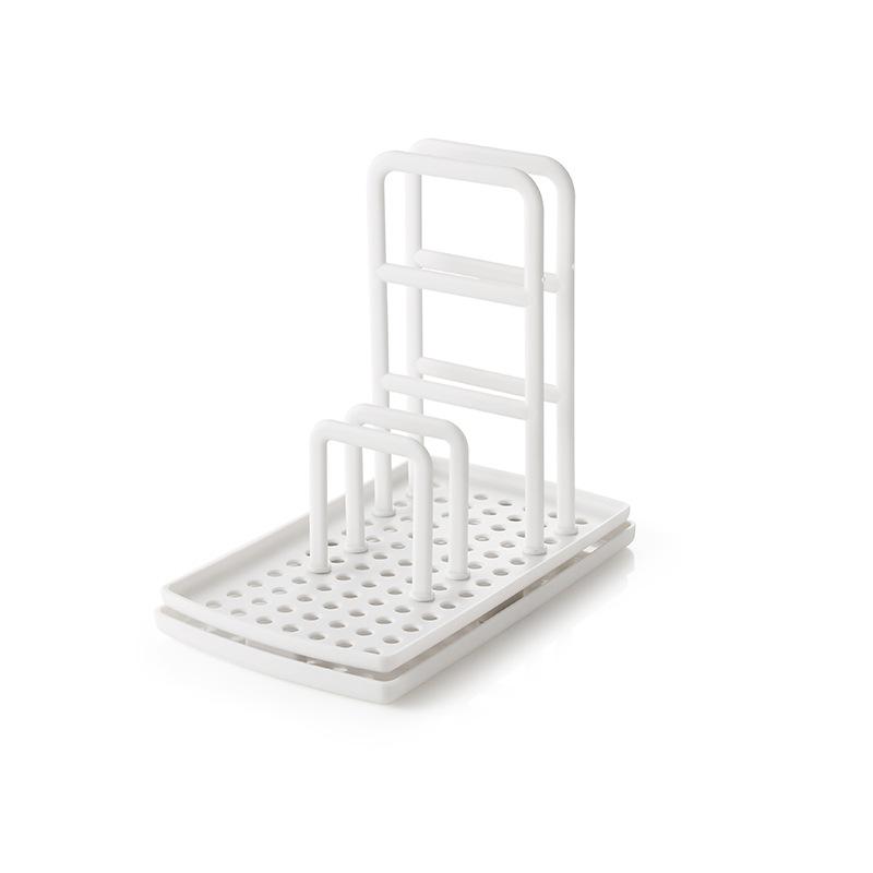 Kitchen Storage Holders Racks Standing Towel Hanger Punch-free Counter Top Sink Dishcloth Sponge Drain Rack Desktop Organizer