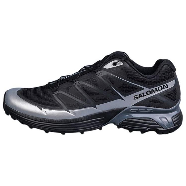 New SALOMON XT Pathway Coverage Low Top Running Shoes Unisex Black 477272