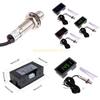 High-Precision 4 Digital Tachometer RPM- Blue LED Proximity Switch NPN- for Lathe Mower Spring Durable Top Sale