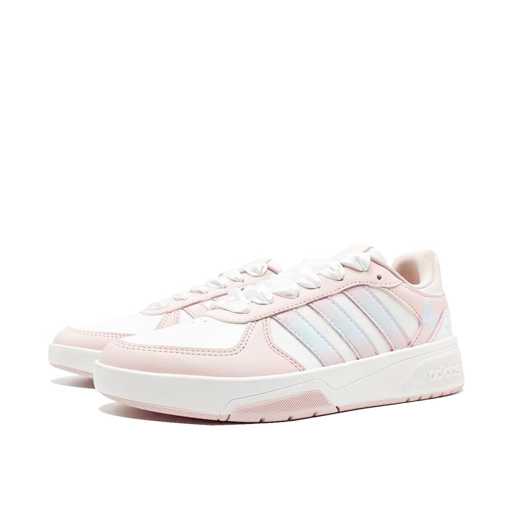 adidas COURTBEAT Phantom Wing Coverage Abrasion Resistant Slip Resistant Low Top Skateboard Shoes Unisex Pink Blue KI6785(Team1118-)