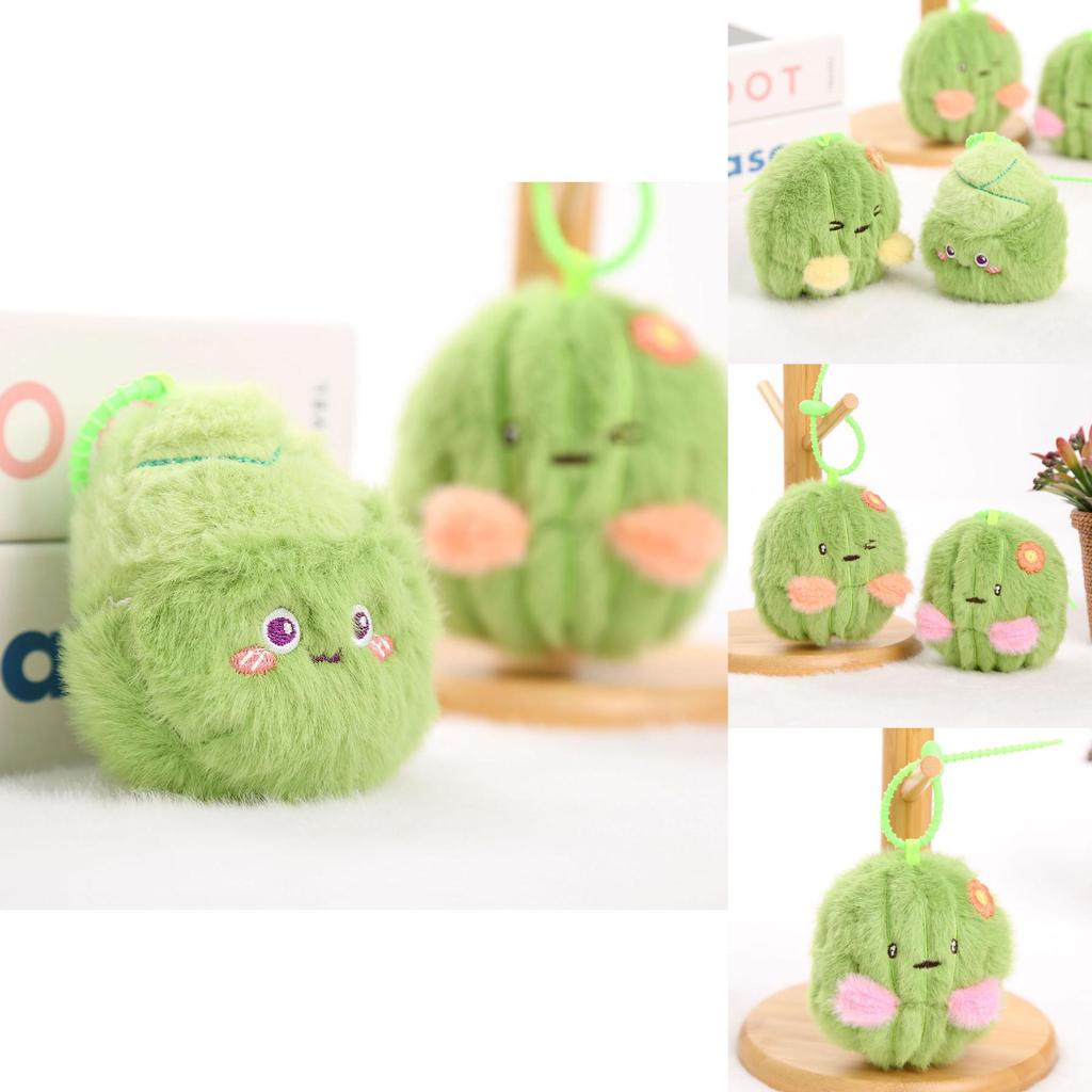 Cactus Plush Keychain With Soft Pp Cotton For Girls And Gift Giving