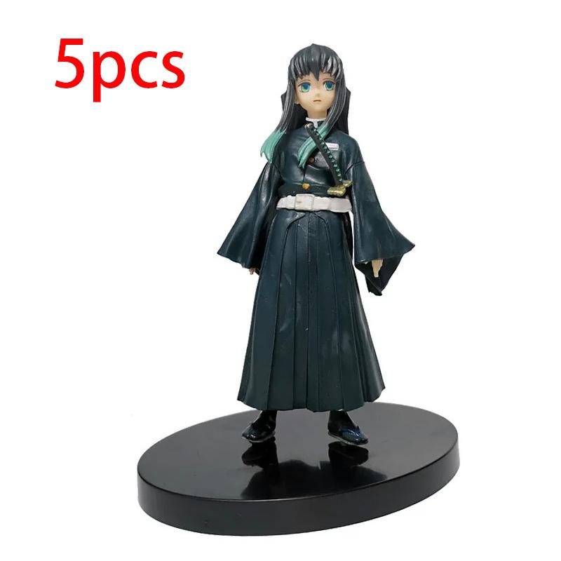 Anime Demon Slayer Kimetsu no Yaiba Figur Kamado Tanjirou Actionfigur Agatsuma Zenitsu Nezuko Krieger PVC Modell Spielzeug
