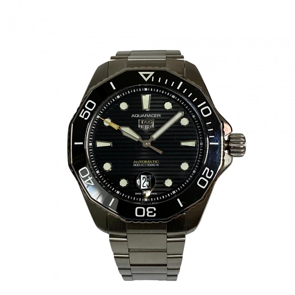 Used TAG HEUERWatches Silver/black Stainless Steel Mens blackDial