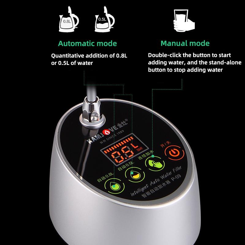 12V stationär vattendispenser elektrisk dricksvattenpump hem intelligent flaskvattenpump roterbar elektrisk vattenpresspump
