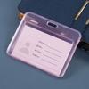 1pcs Transparent PVC Bank Bus Credit Card Holder Cover Storage Card & ID Holders Womem Men Kid's Card Protector Cover Wallet
