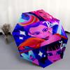 1pc KPop Demon Hunters17 Umbrella, Sun Protection, And UV Shielding. It Has Eight Sturdy Ribs for Outdoor Use And Perfect Gift
