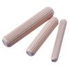 100 Pcs Wooden Dowel Pins With Fluted Beveled Round Wood Tip Positioning Block Woodworking Tool