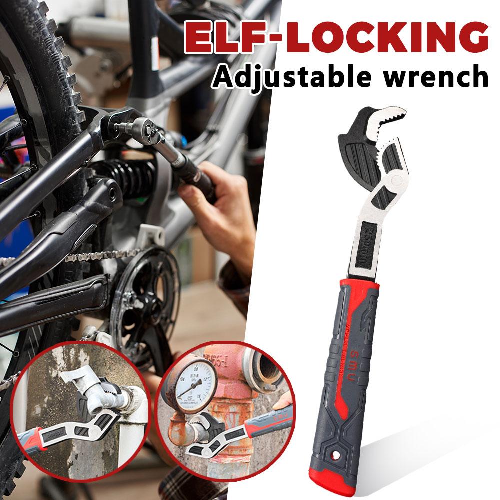 Industrial Grade 40CR Vanadium Steel Multifunctional Wrench With Anti Slip Bite Proof And Rust Proof Features Accessories