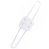 Lolita White Eye Patches Soft Single Eye Mask Halloween Cosplay Theme Party Costume Prop Stage Performance Eye Props