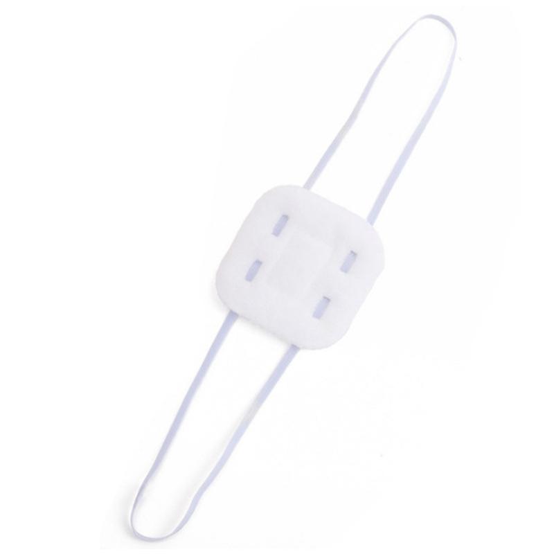 Lolita White Eye Patches Soft Single Eye Mask Halloween Cosplay Theme Party Costume Prop Stage Performance Eye Props