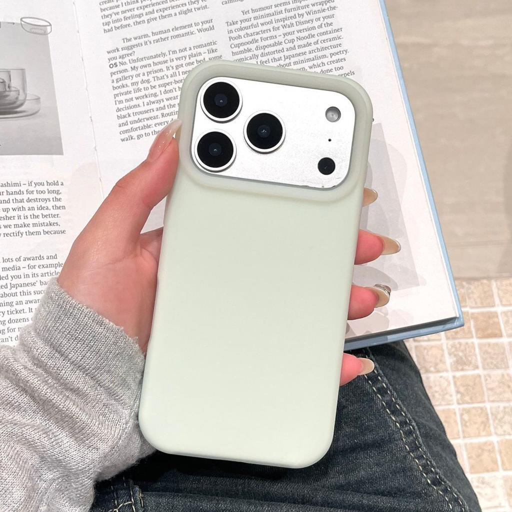 Jelly Matte Silicone Protection Phone Case For iPhone 17 Air 16 15 14 13 12 11 Pro Max Plus Solid Candy Shockproof Soft Cover