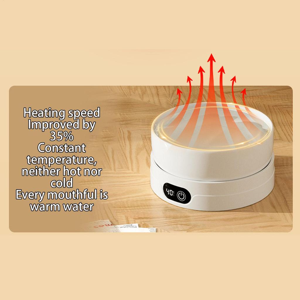Heated Pet Bowl 4 Temperature Settings Pet Drinking Plate Thermal Dog Water Bowl For Chickens Ducks Birds Heated Pet Bowl