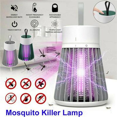 Electric Mosquito Catcher Mosquito Killing Lamp Portable USB LED Light Trap Fly Bug Insect Zapper Killer Home Outdoor Pest Control Repellent