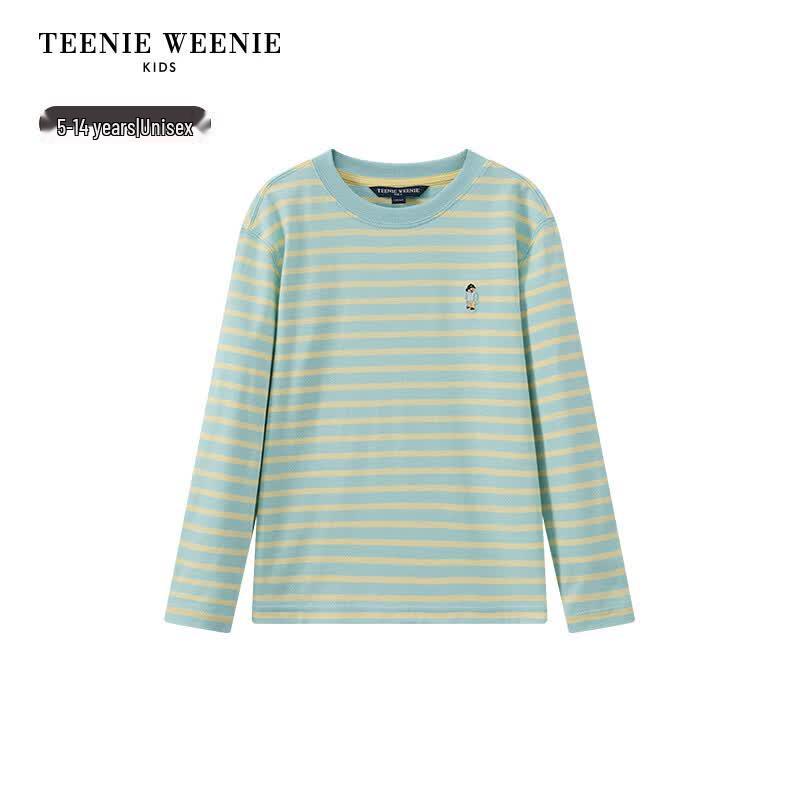 Teenie Weenie Kids' Striped Long-Sleeve Cotton T-Shirt