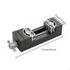 Mini Vise Clamp Compact with Brass Handle Miniature Tool for Hobbyists, Woodworkers, Model