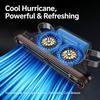 Portable Car Fan - USB Cooling Vehicle Accessory, Quiet Compact SUV Seat Fan, Adjustable Airflow Design, Efficient Proced