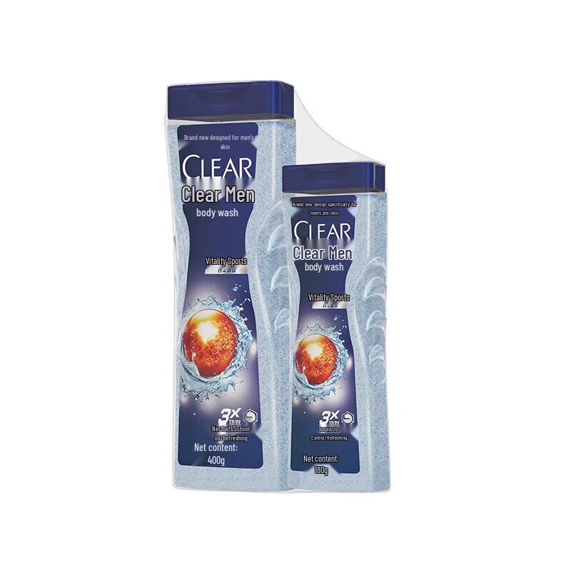 CLEAR Men's Vitality Sports Shower Gel