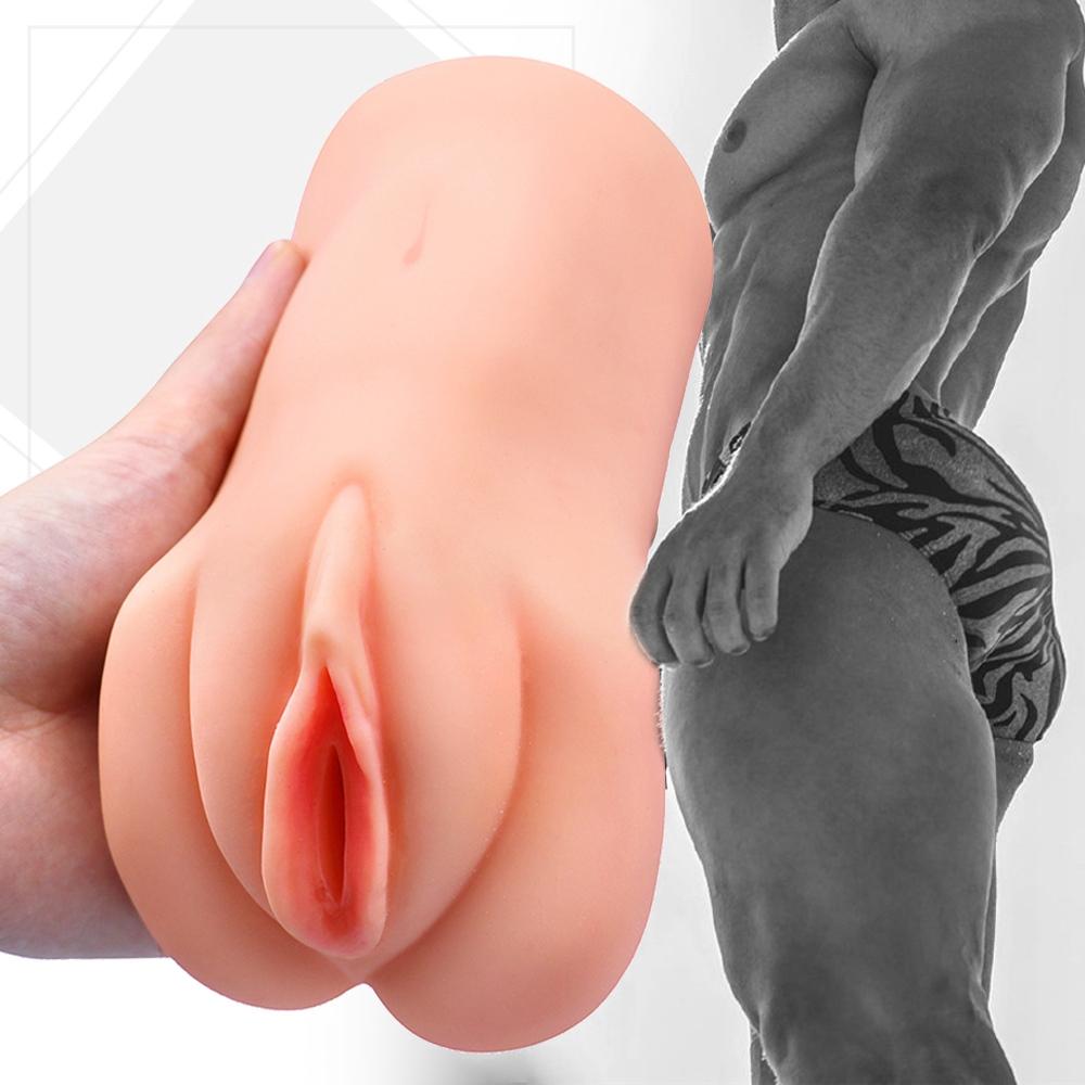 Vaginální masturbační kalíšek Realistická měkká masturbační pomůcka pro muže vaginální kočička