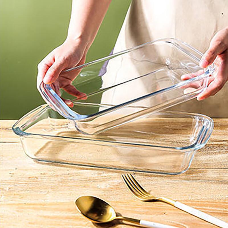 Borosilicate Glass Baking Dish 3-Piece Set