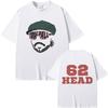 Travis Head TravBall Head 62 Ρούχα T-Shirt Άνδρες Γυναίκες Μόδα Oversized Κοντομάνικο T-Shirt Ανδρικό Casual Βαμβακερά Vintage T-Shirts