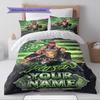 Name Custom Poison Pattern Bedding Set Quilt Cover Pillowcase Home Decor Gift (1 * Duvet Cover + 2 * Pillowcase, Without Core)