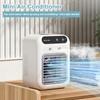 Portable Air Conditioner Fan Mini Evaporative Air Cooler with Humidifier Air Cooling Fan Quiet for Home Office Bedroom Use