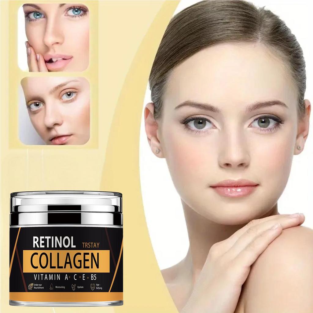 Retinol-Gesichtscreme, Anti-Aging, Falten entfernen, Straffung, Lifting, Aufhellung, Aufhellung, feuchtigkeitsspendende Gesichtspflege, Schönheitsprodukt