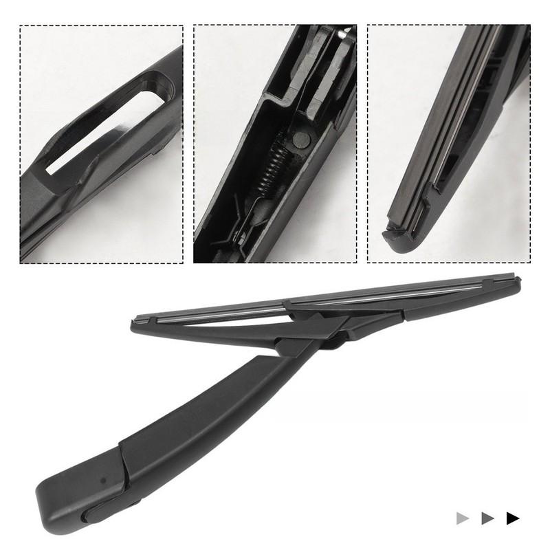 Rear Windshield Wiper Kit for Renault For Megane For MK4 2016- Includes Wiper Arm with Anti Rust Core and Rubber Scraper