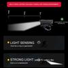 Smart Light Sensor Bicycle Front Lamp with Horn Remote Control Rechargeable Lamp Bike Handlebar Flashlight Rechargeable Lighting