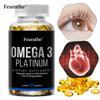 Omega-3-Weichkapseln, zur Unterstützung der Herz-Kreislauf-Funktion, der Gehirn- und Gelenkgesundheit, 120 Kapseln