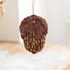 Foam Christmas Tree Decorations DIY Simulated Pinecone Pendant  Merry Christmas Decor